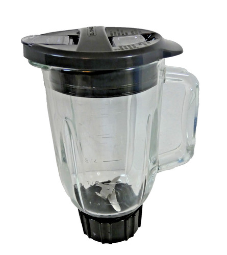 BLACK & DECKER Replacement Blender Glass Jar Blade Lid 5 Cup/42oz Fits BL2013 A+