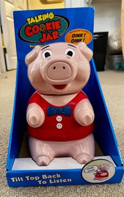 Far East Brokers Talking Pig Cookie Jar
