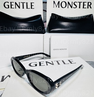 GentleMonster Cocoa 01 Sunglasses Black Frame Black Lenses | eBay