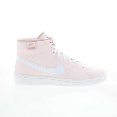 Nike Court Royale 2 Mid Light Soft Pink Womens 7.5 Shoes Sneakers High Top
