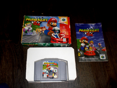 Mario Kart 64 N64 Nintendo 64 1997 Genuine Complete In Box CIB