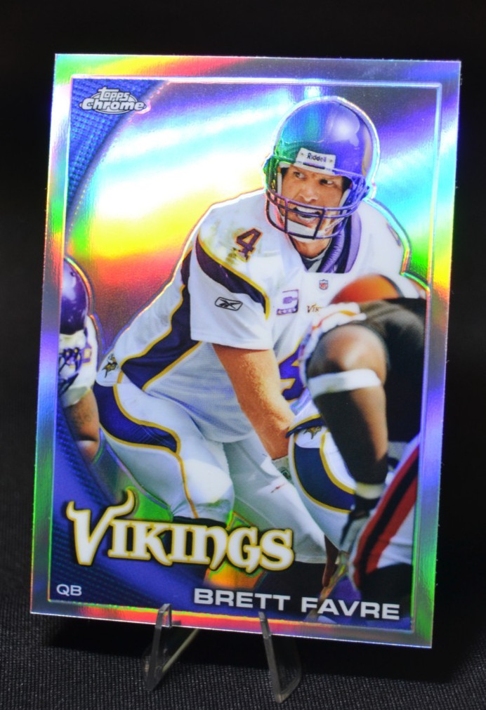 2010 Topps Chrome Brett Favre Refractor #C90