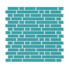 Mainstays Blue Interlocking Peel Stick Mosaic Wall Tile 2.84 Sqft / pack