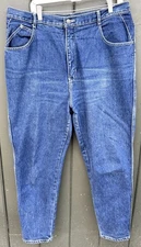 Vintage PS Gitano High Waist Tapered Jeans 20 Short 39x28 Mom Fit