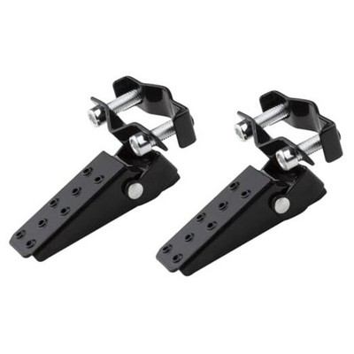 A Pair Universal Foldable Foot Pedals Pegs for Ebike Motorcycle Mini Bike Foot