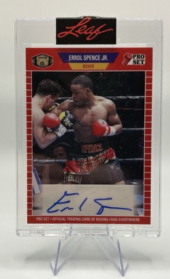 2021 Leaf Pro Set Errol Spence Jr. Auto - Boxer #PSA-ESJ