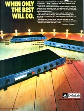 1984   DeltaLab Delta Lab Effectron 2 effects flaner delay print ad   80s CA.18