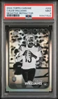 2024 TOPPS CHROME NEGATIVE REFRACTOR #202 CALEB WILLIAMS ROOKIE RC PSA 9