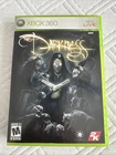 The Darkness (Microsoft Xbox 360, 2007) Complete w/Manual CIB Tested VG