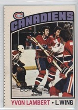 1976-77 O-Pee-Chee Yvon Lambert #232 0a4