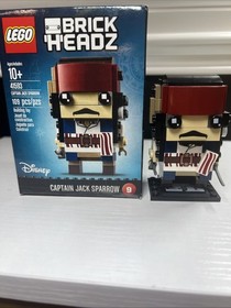 Lego BrickHeadz 41593 Captain Jack Sparrow 9(Open Box) Used