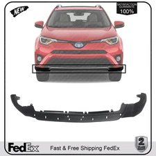 NEW Front Bumper Lower Valance Textured For 2016-2018 Toyota RAV4