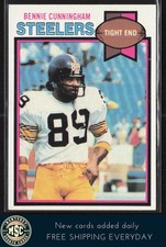 Bennie Cunningham 1979 Topps #124 Pittsburgh Steelers