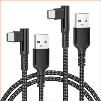 Ladekabel USB A zu USB C 2-Pack 6,6FT für iPhone Samsung MacBook Pro 2024 2023