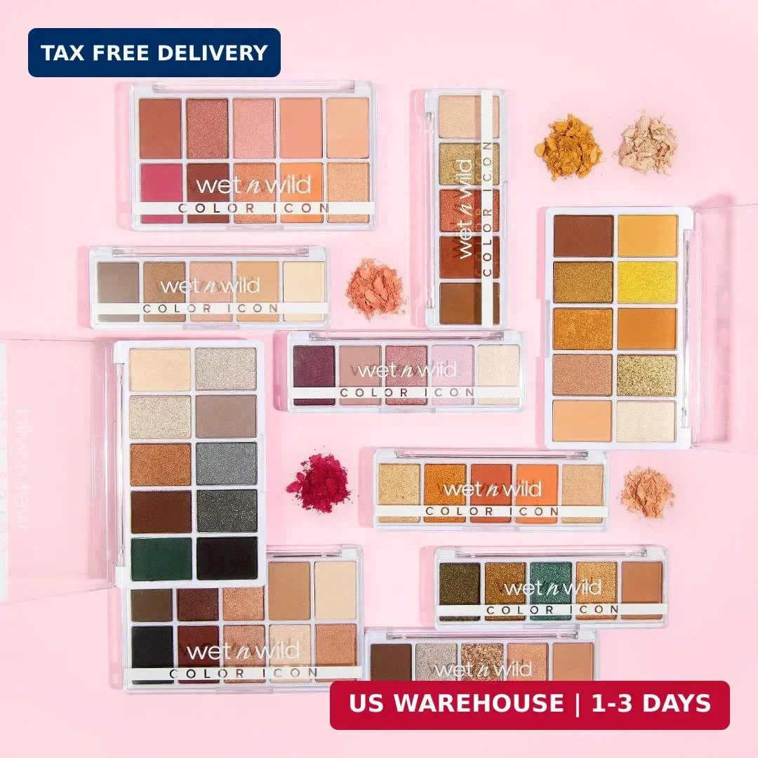 wet n wild Color Icon Eyeshadow Makeup 5 Pan Palette, Matte, Shimmer, Metallic image 9