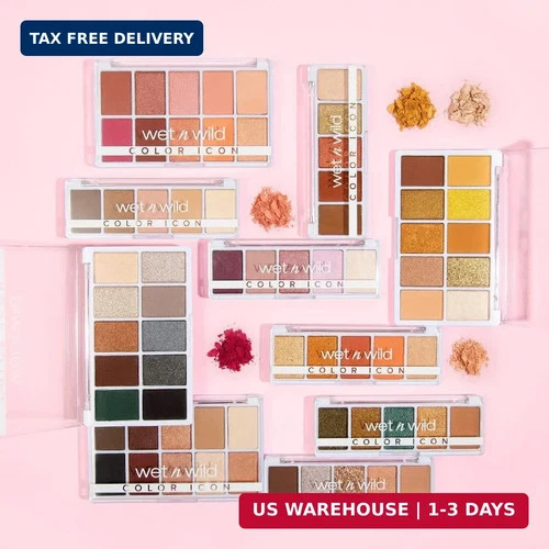 wet n wild Color Icon Eyeshadow Makeup 5 Pan Palette, Matte, Shimmer, Metallic image 9
