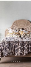 Anthropologie Textured Meyer Queen Quilt And Shams