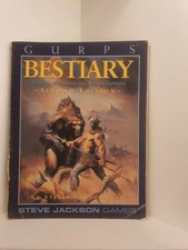 GURPS Bestiary (Second Edition), RPG Steve Jackson Games, Softcover