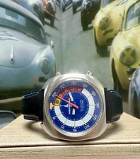 Memosail Regatta Yachttimer Hand Wind Chronograph Steel 1970’s Men’s Watch