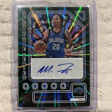 2023-24 Panini Donruss Signature Series Markelle Fultz #SS-MFO (AU) Green /75