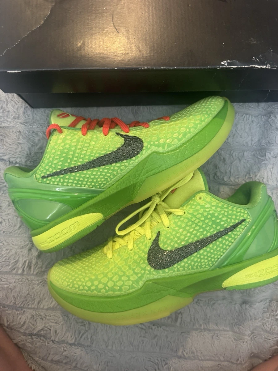 Preços baixos em Nike Zoom Kobe 6 Protro Low Grinch | eBay