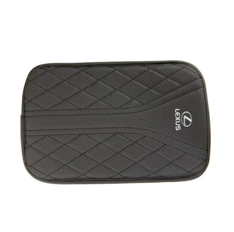 SANSHAOS Center Console Cover Arm Rest Cover Leather Car Armrest Seat Storage Box Pad With Pocket And Tissue Box For Lexus UX 1 (I) I 2019-2024,E - Foto 7