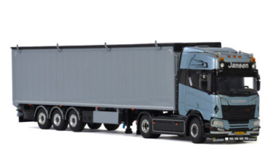 WSI for SCANIA R HIGHLINE CR20H 4X2 VOLUME TRAILER JANSEN 1