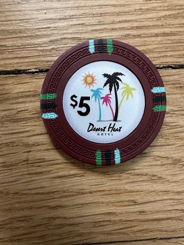 Desert Heat Poker Chips Set 680 Chips For .25/.50 & .50/$1 Case Included - Picture 5 of 9