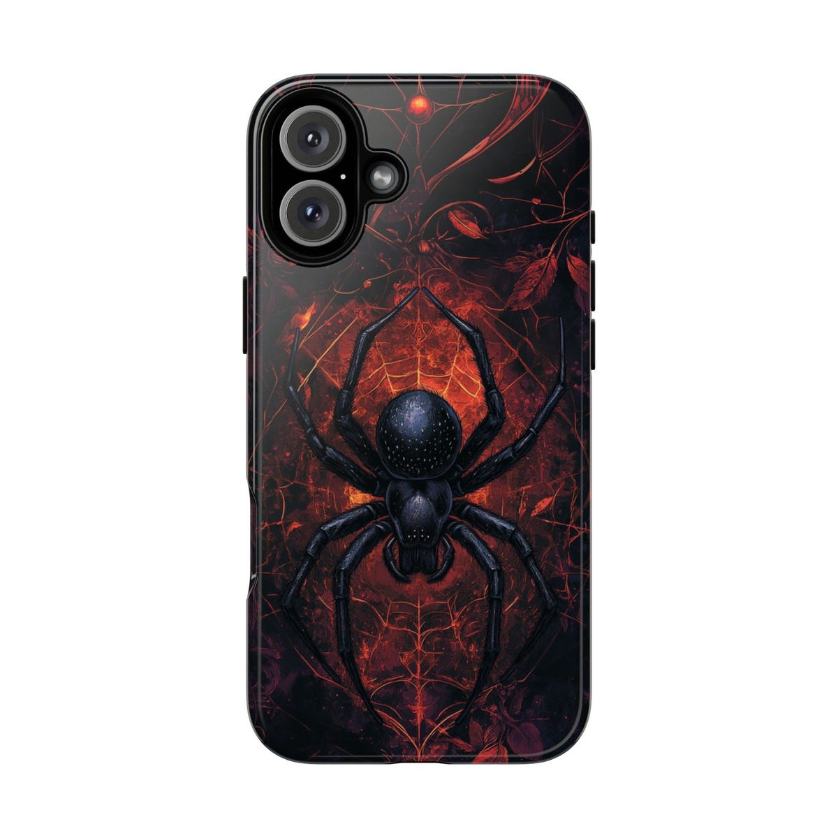 Phone Ink - Case for iPhone Galaxy Pixel - Gothic Black Widow