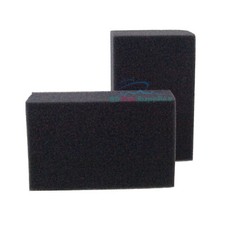 AQUANEAT Aquarium Bio Sponge Filter Media Pad 2 pcs for Fish Tank Sump