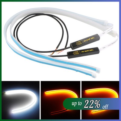 2 x Sequentielle LED Streifen Blinker Blinker Auto DRL Tagfahrlicht UK