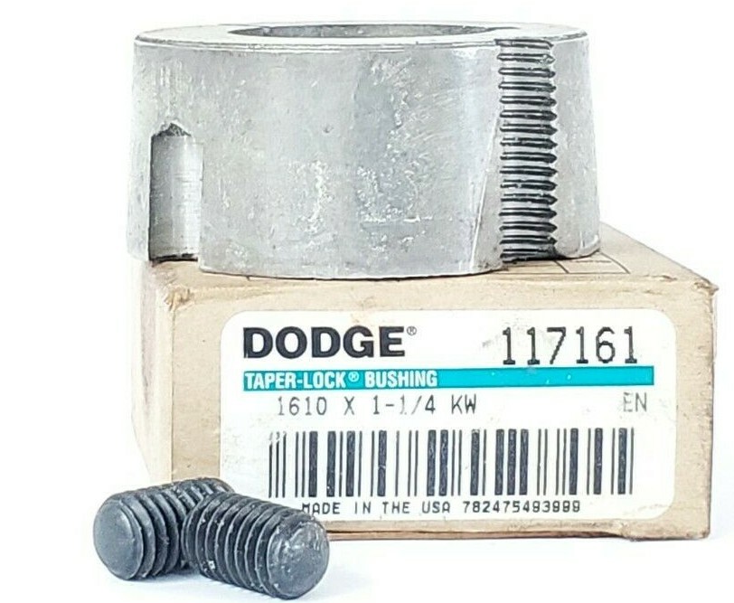 NIB DODGE 117161 TAPER-LOCK BUSHING 1610 X 1-1/4 KW | eBay