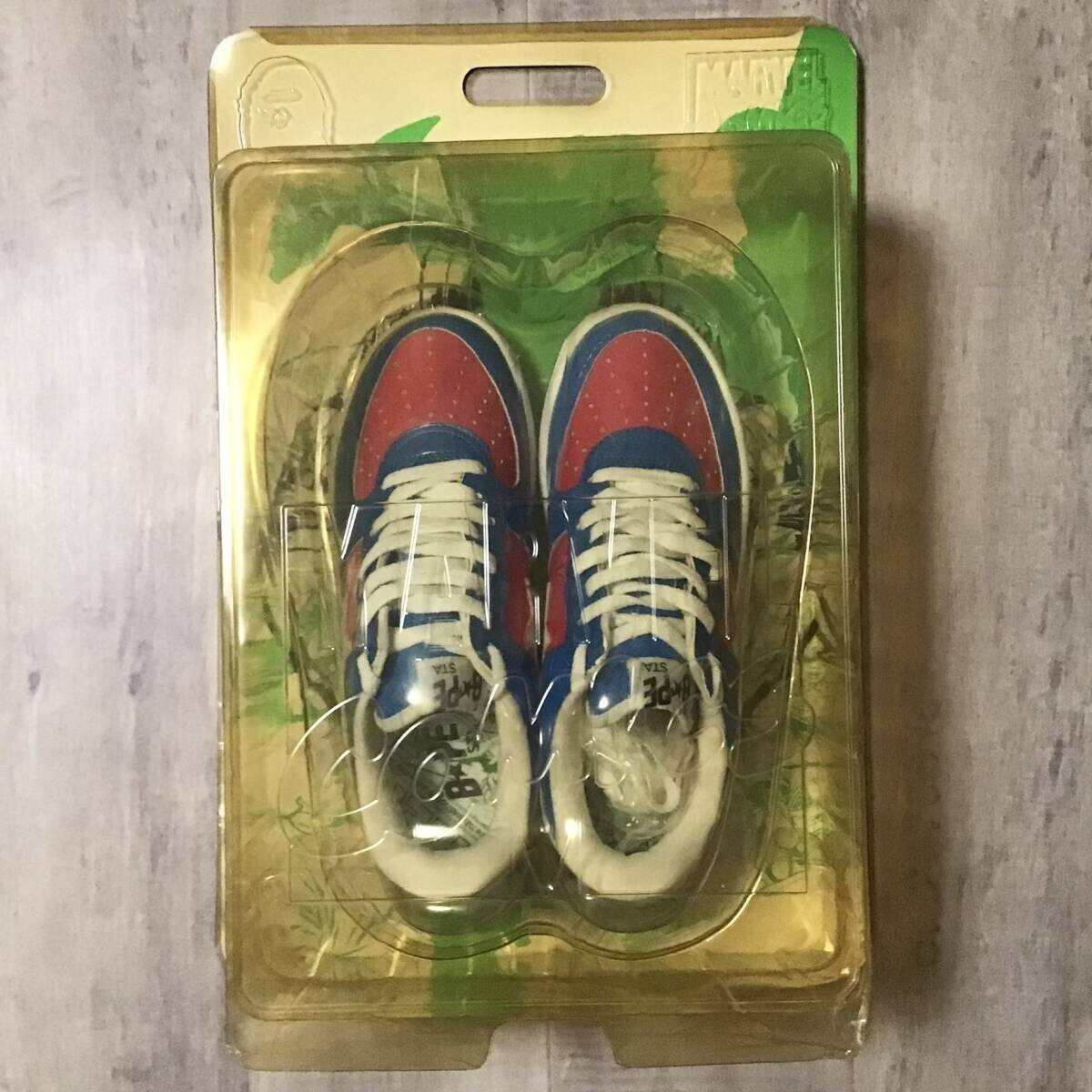 2005年 Marvel BAPE STA スニーカー マーベル ベイプ APE 2005 Marvel Comics Patent Leather BAPE STA Sneakers NIGO A Bathing