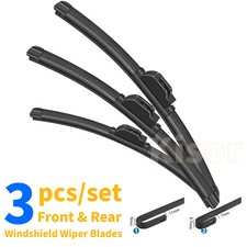 Kisor 20"20"14" Front and Rear Wiper Blades Fit for 2005-1995 Chevrolet Blazer