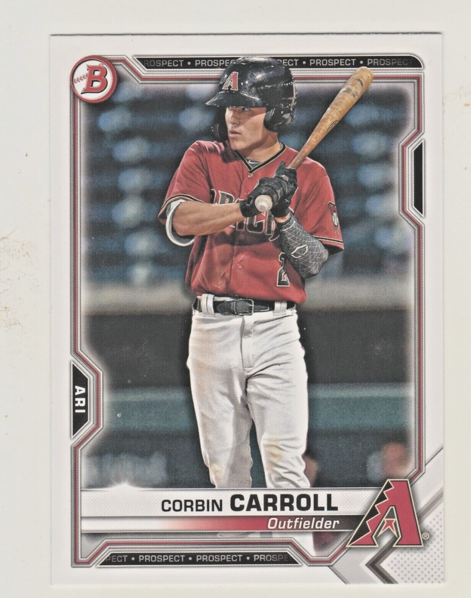 2021 Bowman Prospects #BP-142 CORBIN CARROLL RC Rookie Arizona