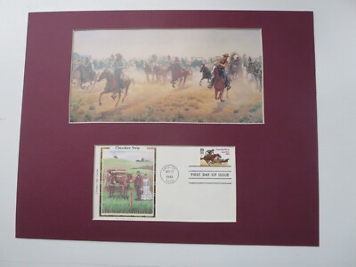 Oklahoma Land Rush and The Opening of the Cherokee Strip & First Day Cover  