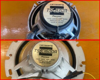 Carrozzeria TS-J170A 2 pcs TS-C1600A 2 pcs 17cm | eBay