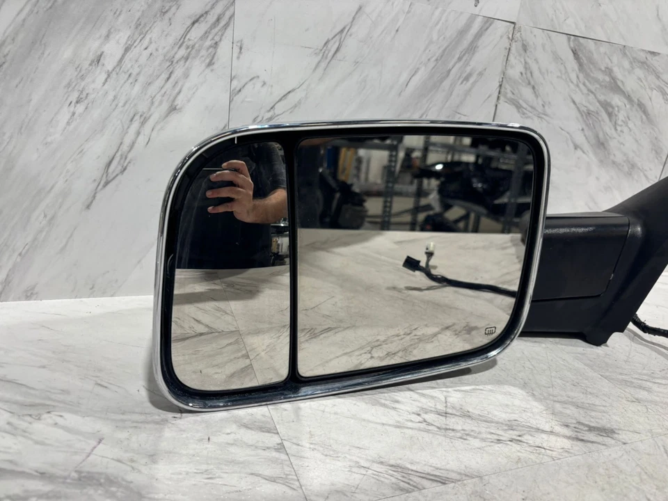 Espejo retrovisor lateral izquierdo Dodge Ram 2500 3500 2013-2022 OEM LADO DEL CONDUCTOR TÉRMICO 68142673AD Foto 4 de 4