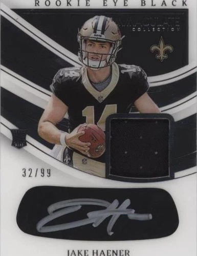 2023 Panini Immaculate Collection Jake Haener #REBJ-JHR