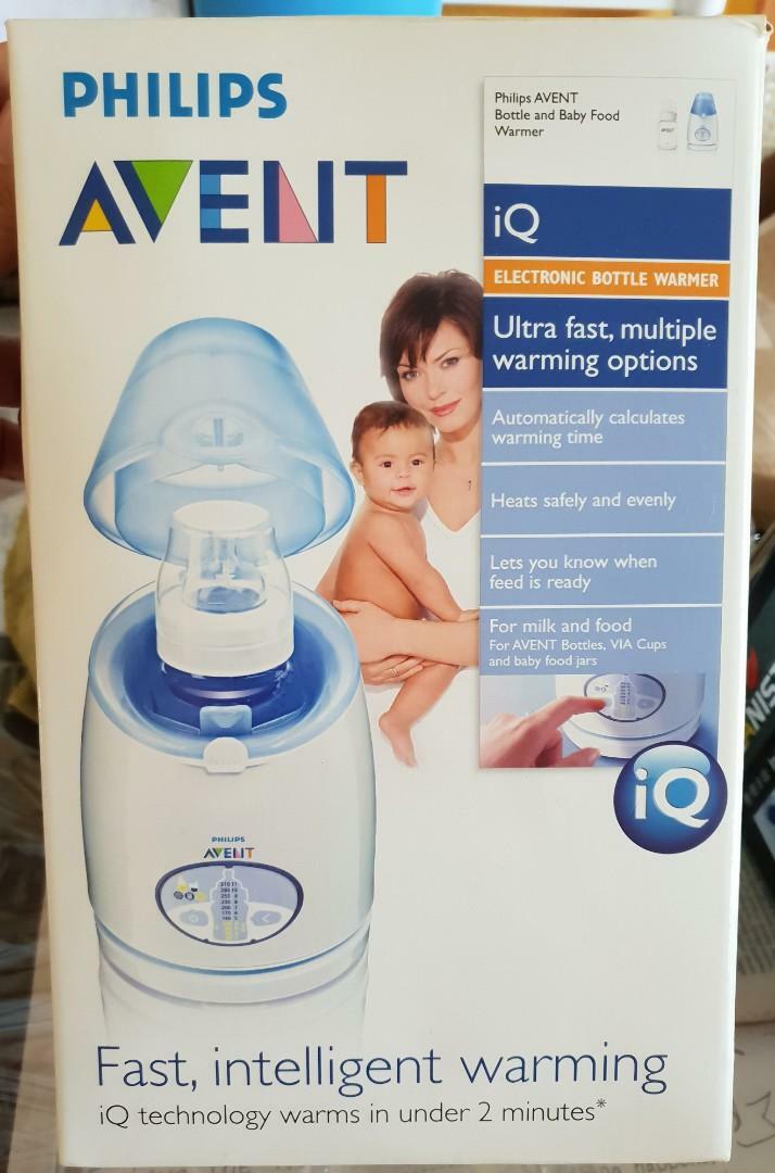 avent iq bottle warmer