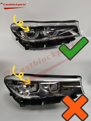 7シリーズ G11/G12純正前期右ヘッドライト/ランプLED BMW G11 G12 7 Series 2016-9 Laser Headlight Retrofit OEM Headlamp
