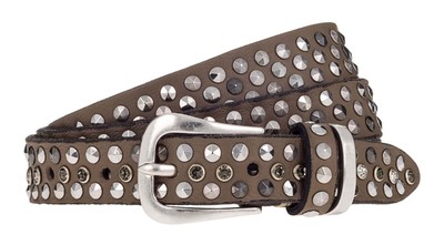 b.belt Roana Belt W95 Gürtel Taupe taupe silberfarben Neu