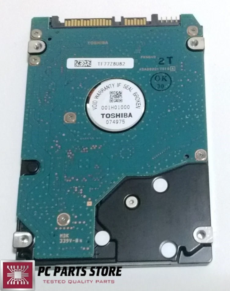 Toshiba 200GB 2.5" MK2546GSX HDD2D90 S ZR01 T G002217A FOR PCB PARTS REPAIR  - Image 3 of 4