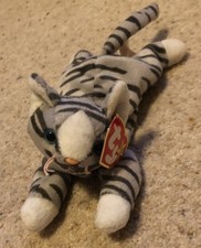 TY Beanie Baby Prance Cat Plush Soft Toy Retired 1997 With Tag Vintage