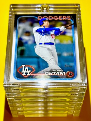 Shohei Ohtani MINT LOS ANGELES DODGERS MVP TOPPS BASEBALL CARD! | eBay