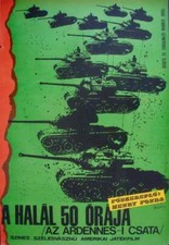 BATTLE OF THE BULGE Hungarian A1 movie poster 1965 HENRY FONDA CHARLES BRONSON