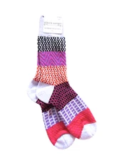 World's Softest Socks - Weekend Collection - Gallery - Lavender Crew Lngth - NEW