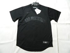 Official San Francisco Giants Black Pitch Fashion Cool Base Jersey Md Reg 114.99