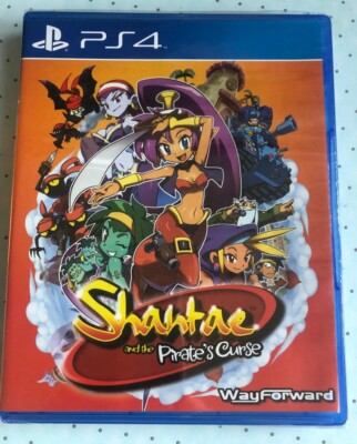 Shantae and the Pirate's Curse - PS4 brandneu VERSIEGELT limitierte Spiele