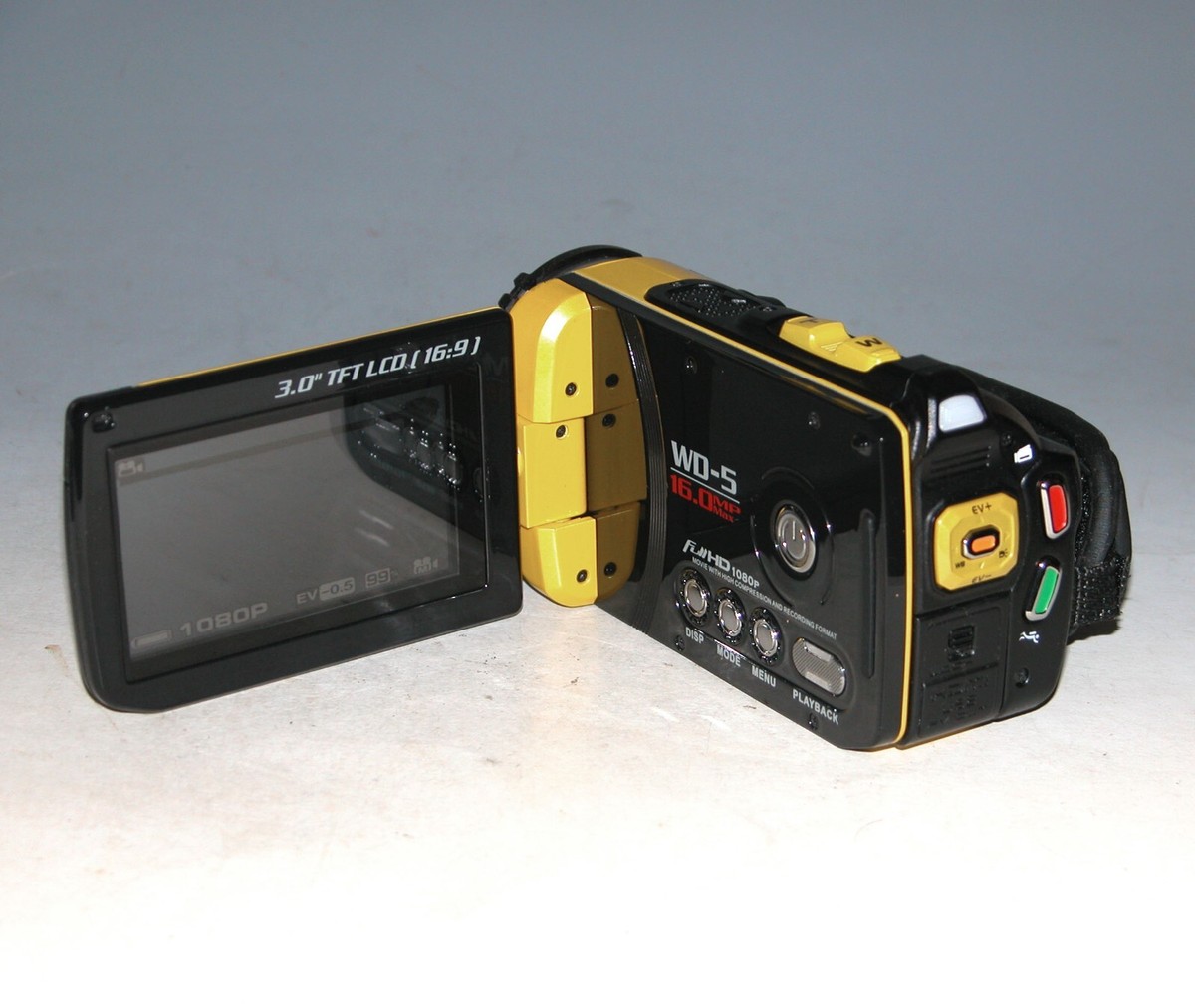 DVC WD-5 Water Proof Full HD 16MP Video Camera (Some Pixel Damage